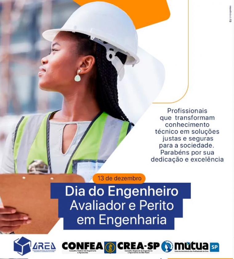 Dia do Engenheiro, Avaliador e Perito em Engenharia