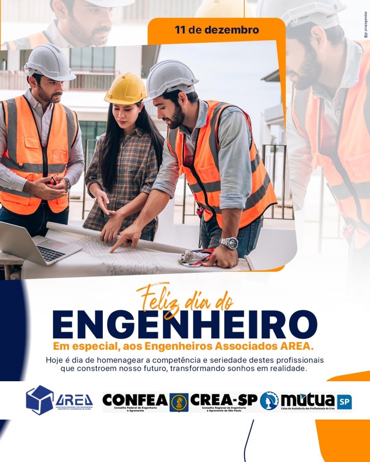 Feliz dia do Engenheiro