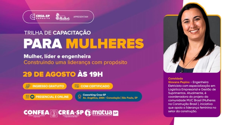 Trilha de capacitação para mulheres