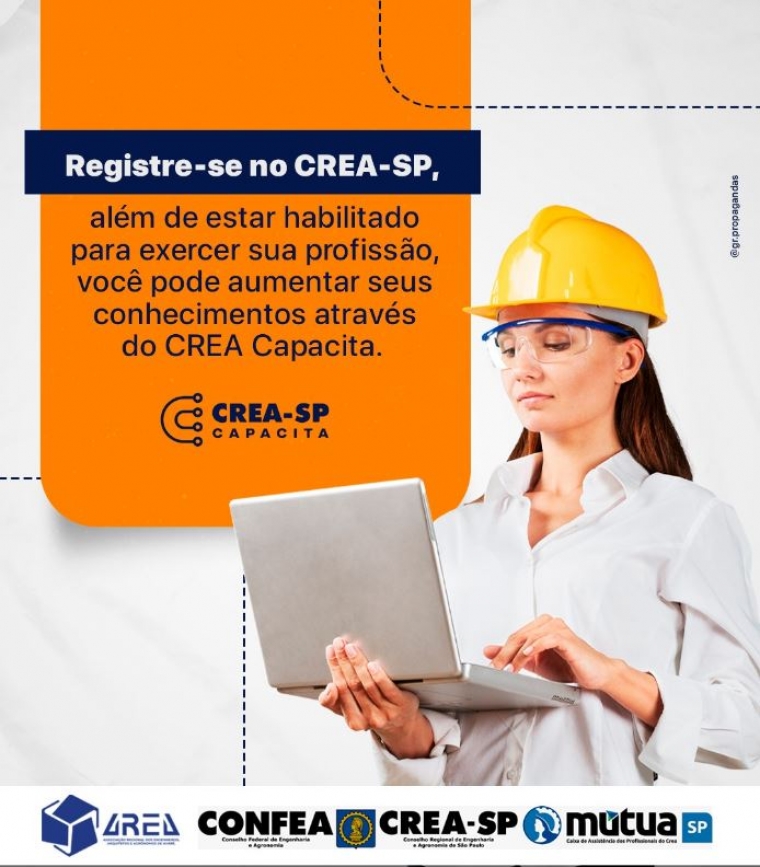 Registre-se no CREA-SP