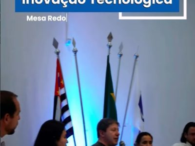 Marcamos presença na 3ª Semana AREA de Inovação Tecnológica, participando da mesa-redonda