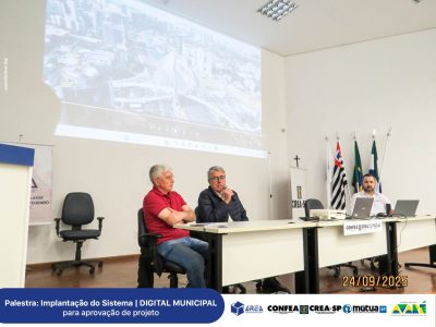 Palestra de capacitação sobre o novo Sistema Digital Municipal!