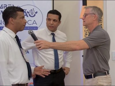 stand da EDI Engenharia durante a 3ª Semana de Inovação Tecnológica da AREA